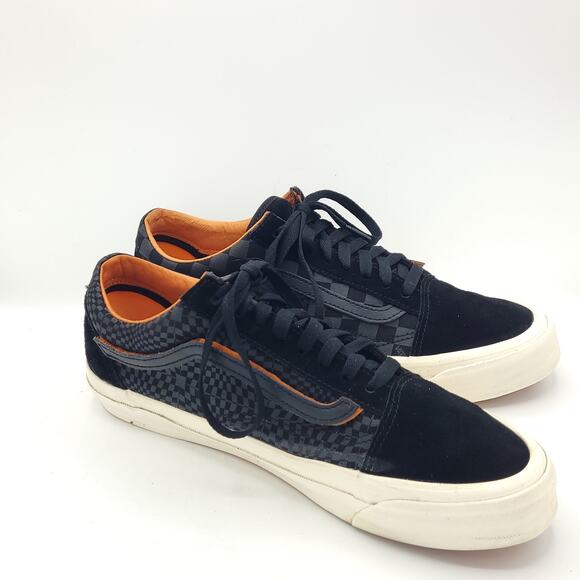Vans Vault x Porter-Yoshida & Co. OG Old Skool LX Black orange men\'s size 11.5 main image 7